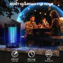 Bug Zapper Outdoor Indoor, Mosquito Zapper, Electric Fly Traps IPX4 Waterproof 20W Lamp Fly Insects Traps for Patio, Garage, Backyard, Porch