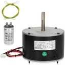 K55HXHDD-8562 1086598 Condenser Fan Motor, 1/5HP 1075RPM 208-230V 1.3A 60Hz with 3 F Capacitor Fits for GE Emerson ICP Heil 1082639 K55HXPSS-7300 K55HXPSS-7298 K55HXKR-5599