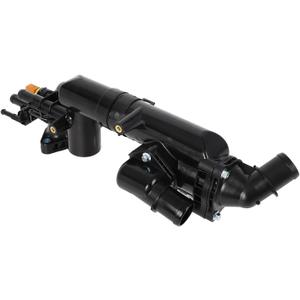 OCPTY Thermostat Housing Fit for Hyundai Azera 2012-2017 V6 3.3 for Santa Fe 2013-2018 V6 3.3L Engine Coolant Thermostat Housing Assembly Replaces for 256003CAE0