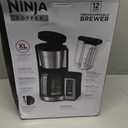 Ninja Fresh Brew Coffee Maker, 12 Cup Glass Carafe, Stainless Steel, CE251