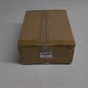 ikkle Label Holder for Rolls and Fanfold Labels, Wooden Thermal Label Holder for Desktop Label Printer, Shipping Label Holder for Thermal Printer Accessory, Ideal for Home, Office, Small Businesses (Rustic)