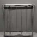 Household Essentials Metal Expandable Over the Door Drying Rack, Gray, 22 inches L x 2 inches W x 21 inches H