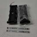 Wall Sconces Set of Two, Indoor Modern Black Wall Lighting Decor Fixtures, 8W Interior Up and Down Wall Mount Light 3000K Warm White for Hallway Living Room Bedroom