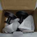 Suction Cup Hooks for Shower, Removable Towel Hooks for Bathroom Window Glass Door Wall, Bath Robe Looafh Hook for Hanging - 4 Pack, Black