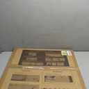 From Plain To Beautiful In Hours 505 Raised Panel PVC 2' x 2' Lay-in Ceiling Tile, Pack of 10, White Matte, 10 Piece
