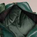 7 Lbs Weighted Lap Blanket - Valentines Day Gifts for Mom Women, Cozy Luxury Velvet Small Weighted Blankets,Portable Travel Blankets for Adults, All-Season Blanket Relaxation Gift,40x70, Green