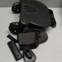 2025 New-Universal Stroller Board with Detachable Seat, 2in1 Sit and Stand Stroller Glider Board for Most Strollers, Holds Children Up to 55 LBs Stroller Connectors Standing Board (Dark Black)