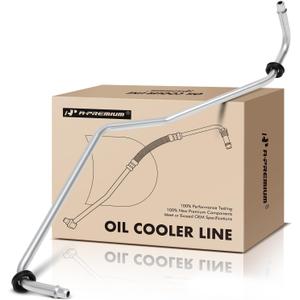 A-Premium Automatic Transmission Oil Cooler Line Hose Assembly Compatible with GMC Acadia 2017-2023 & Cadillac XT5 2017-2025, XT6 2020-2025 & Chevrolet Blazer 2019-2025, 3.6L