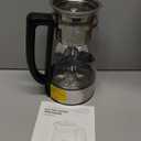 KIDISLE Percolator Coffee Pot Electric Coffee Maker, 10-Cup Coffee Percolator with Auto Keep Warm, Stainless Steel Basket, Borosilicate Glass, Cool-Touch Handle