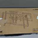 USX Mount Ultra Slim TV Wall Mount for 37-90 inch TVs, Low Profile Full Motion TV Mount with Swivel Articulating Dual Arms, Wall Bracket for Max VESA 600x400mm Holds 120lbs, Fits 16"/18"/24" Studs
