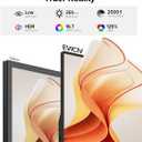 EVICIV Portable Monitor Touchscreen 15.6, 125% sRGB 1080P IPS 10-Point Touch Screen Monitor, VESA & Case, MINI HDMI USB C, Ultra-Thin Travel Second Screen for Laptop, Computer, Game Consoles