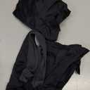 Daci Women 2 Piece Tankini Swimsuit - 2026 Tummy Control Sporty Bathing Suit Color Block Swim Tank Top with Boy Shorts (Large, Black and Gray)