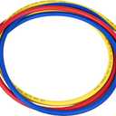2025 Upgrade 21985 Plus II 1/4" Refrigerant Charging Hose, 60 (5FT), Standard 1/4" Flare Fittings, for R410A, R134A, R22 and All Common Refrigerants, Yellow/Red/Blue (3-Pack)