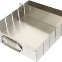 Stainless Steel Nougat Cutting Baking Pan for Nougat Candy Making Candy Pan for Cutting Bars Nougat Cut Tray