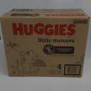 Huggies Size 4 Diapers, Little Movers Baby Diapers, Size 4 (22-37 lbs), 140 Ct (2 Packs of 70)