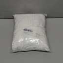 Full Bed Skirt, Wrap Around Bed Skirt with Pleated Corner, 18 Inch Drop Pleated Waffle Weave Bedskirts, Anti-Slip, Microfiber, White, 18'' Full