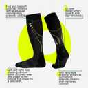 AOFIT Graduated Compression Socks for Women Travel Flight Nurses Dr Scholls Airplane 15-20 mmhg