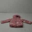 The Children's Place Baby and Toddler Girls' Medium Weight Wind-Resistant, Water-Resistant Puffer Jacket (4T, Mauve Floral)