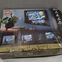 LEGO Ideas Vincent Van Gogh The Starry Night - Building Set for Adults, Ages 18+ - Beautifully Detailed Home Wall Art Decor - Gift for Men & Women - 21333, Medium, Small