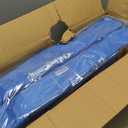 KingCamp Low Beach Chair, High Back Folding Camping Chair for Adults, Oversized Breathable Mesh Seat, 300lbs Heavy Duty Portable Chair with Cup Holder & Storage Pockets for Beach, Outdoor (Ergobreeze H Blue 2pcs-2)