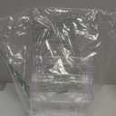 Zavekia 4-Tier 6x9 inch Acrylic Brochure Holder, Clear Literature Organizer Magazine Stand, Flyer Holder