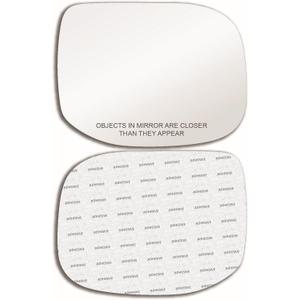 New Replacement Mirror Glass with Full Size Adhesive for 2009-2014 Acura TSX Passenger Side View Right RH