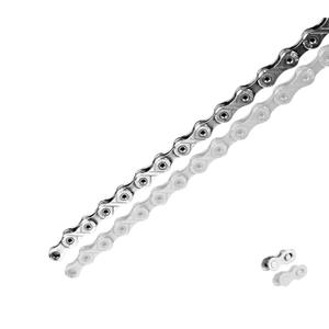 Ebike Chain, High Tensile Strength Chain 6/7/8 - Speed - Quick Buckle - 136 Links - Dark Silver