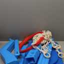 SUPER JOY Toddler Basketball Hoop - Height Adjustable Kids Hoop for Indoor & Outdoor Play - Portable Mini Basketball Goal for Poolside- Game Sport Toy for Boys & Girls Age 1 2 3 4 5 (Blue)