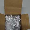 2Pack Gutter Mount Compatible with eufy Security SoloCam S220/C210, eufyCam 2C/2C Pro/S3 Pro, 3/S330, 2/2 Pro, 3C/S300, 360Adjustable Weatherproof Mounting Bracket for Eufy Security Camera - White