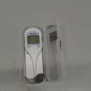 Boncare 9 Seconds Basal Body Thermometer for Ovulation, Oral Thermometer for Adults and Kids - Accurate Rectal Thermometer, with Fever Alarm and Large Display (Rice-White)