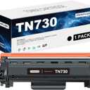 TN-730 TN730 Toner Cartridge for Brother Printer Replacement Compatible for Brother TN760 TN730 Toner Cartridge Used with MFC-L2710DW MFC-L2750DW HL-L2350DW HL-L2370DW HL-L2395DW DCP-L2550DW