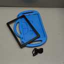 AVAWO Kids Case for Fire HD 10 & Fire HD 10 Plus Latest Model Tablet (13th/11th Generation 2023/2021 Release), with Shoulder Strap, Lightweight Shockproof Handle, Blue