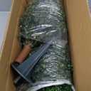 Artificial Boxwood Ball Bush 27" Tree UV Resistance Rated with Spike. Easy to Push in The Ground.Plant Looks Great in a Planter Anywhere. Indoor/Outdoor Decor 2 Pack (Boxwood Green)