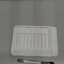 2Pcs Chore Chart for Kids to Do List Checklist Board Detachable Message Slider Schedule Planning Boards with 30Pcs Blank Checklist 4Pcs Cardstock for Habit Tracker or Daily and Weekly Planner (White)