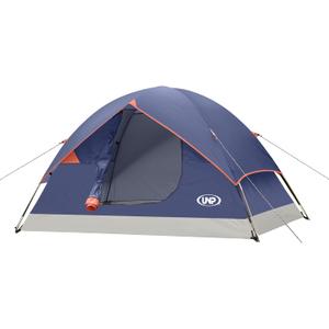 unp Camping Tent 2/3/4/6 Person Dome Tent, Easy to Set Up for Camping, Lightweight Camping Tent, Portable Camping Tent for Outdoor and Backpacking Beaches (Navy Blue)