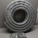 Liquid-Tight Conduit - 1-1/4 inch 50 Feet Flexible Non Metallic Liquid Tight Electrical Conduit Kit, with 4 Straight and 2 Angle Fittings Included