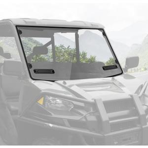 Full Windshield for Polaris Ranger XP 1000, Front Vented Windshield Hard Coated Polycarbonate Resistant Window for Polaris Ranger XP 1000/900/Crew 2017-2024 Accessories, Replace OEM #2883266