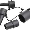 4Pcs Air Valves Attachment Inflatable Pump Nozzles Paddle Board Pump Nozzles Air Pump Canoe for SUP Pump Multifunctional Boat Pump Adapter