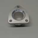 Billet Aluminum Thermostat Housing for 1999.5-2003 Ford Powerstroke 7.3L Thermostat Housing with Leak Proof Seal Silver