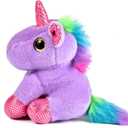 Golray 12Pcs Mini Unicorn Plush Stuffed Animals, Unicorn Party Favors Keychains for Girls Birthday, Easter Basket Stuffers, Easter Egg Fillers, Classroom Rewards Carnival Prizes Goodie Bag Stuffers