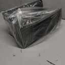 Hudson Exchange 15" x 8" x 7" Plastic Stackable Storage Bin and Hanging Container (Black, 1 Pack)