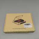 CD Player Portable with Dual Stereo Speakers, Rechargeable Portable CD Player with Bluetooth for Home with Headphones, Support CD/AUX/USB,Black