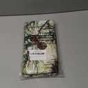 Winter Floral Pillow Covers 18x18 Inch Set of 2 , Green Watercolor Flower Leaf Print Rustic Themed Christmas Decorative Throw Pillow Cases Outdoor Cushion Cover Holiday Farmhouse Sofa Couch Bed Decor