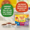 Meow Mix Seafood Selects Wet Cat Food Variety Pack, 2.75 Ounce Cups (Pack of 24), APR 21 2027