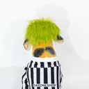 2 x Black Striped Dog Suit wit Green Wig Scientist Dog Costume Pet Costume Cosplay Clothes Outfit Accessories Party Favors (Small, Striped Clothes with Wig)