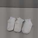 3Pairs Women's Ruffle Turn Cuff Socks - Casual Crew Socks with Breathable Knit Cotton Lettuce Ankle Frilly Design White