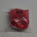 Fanuerg Women's Ribbed Bikini Sets Scoop Neck Cheeky Swimsuit Textured Two Piece Bathing Suit M Red