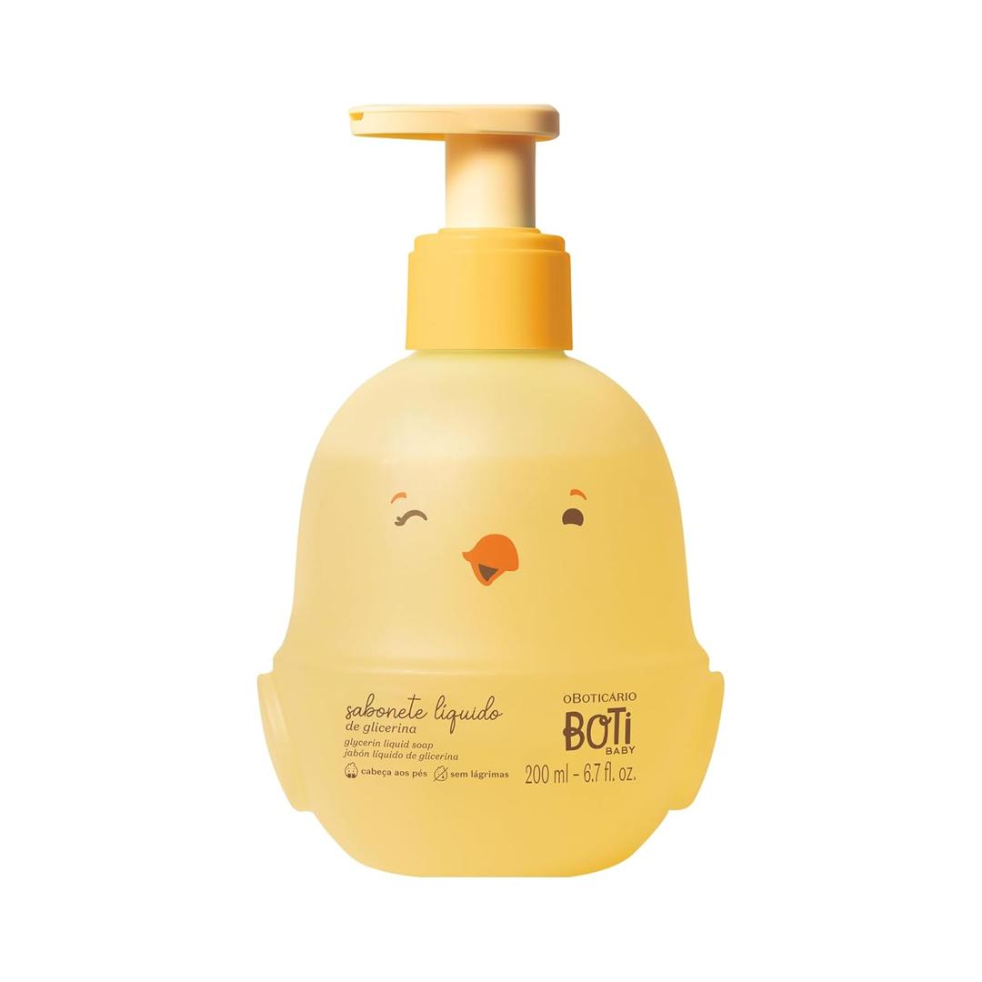 O Boticrio Boti Baby Liquid Soap, Hair And Body Cleanser & Wash, 6.7 Ounce (200ml)