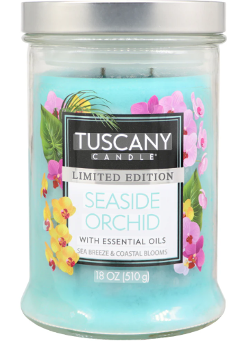 Tuscany Candle SEASIDE ORCHID 18 oz Tuscany Candle SEASIDE ORCHID 18 oz