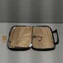 BAGSMART Toiletry Bag Travel Bag with Hanging Hook, Water-resistant Makeup Cosmetic Bag Travel Organizer for Accessories, Shampoo, Full-size Container, Toiletries (Black, Medium)